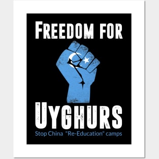 FREEDOM FOR UYGHURS Posters and Art